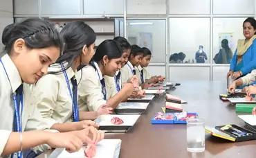 Career Counseling Workshop session at PMSM College seminar hall